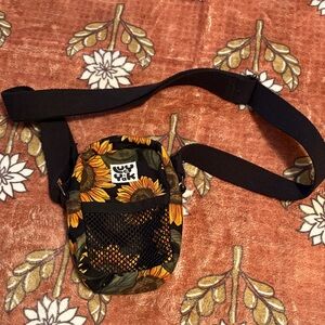 Lucy & Yak Sunflower Print Crossbody Bag